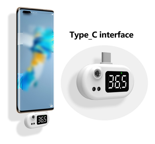 Termómetro Inteligente Usb Portátil Mini Teléfono Celular