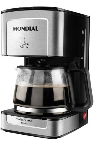 Cafeteira Elétrica C-44-32x 800w Preta E Inox Mondial 110v