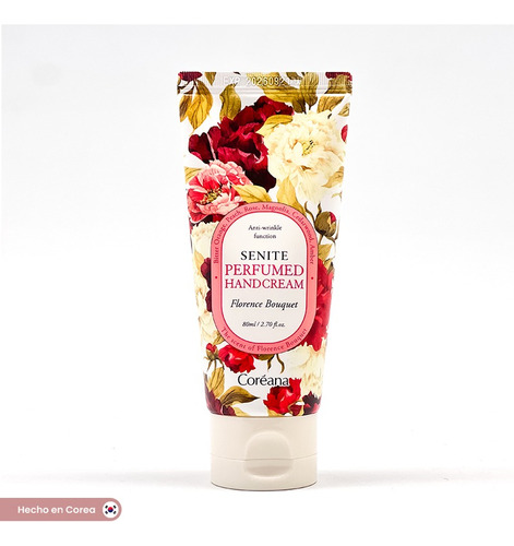 Crema De Manos Antiarrugas Perfumada Florence Bouquet