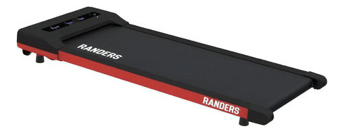 Cinta Ultraplana Randers Arg-360 Con Motor Y Control Remoto Negro Y Rojo