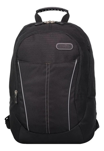 Bolso Morral Para Laptop 14 Klass Totto Arvar Negro N01