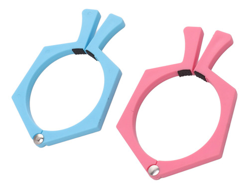 Pink Sublimation Cup Clamp 2pcs Abs Nonslip Tumbler Wrapping