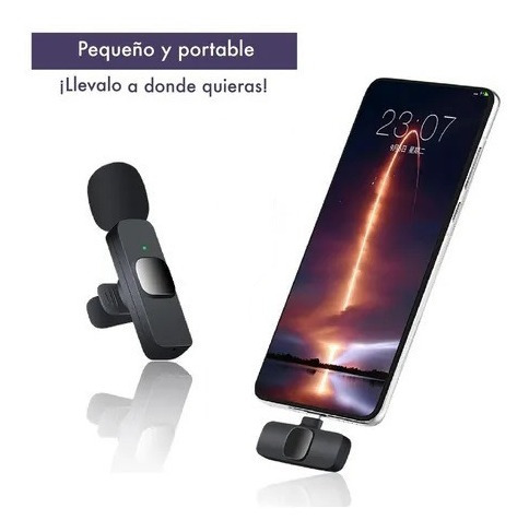 Micrófono Lavalier Inalámbrico Lightning iPhone iPad Al-p02