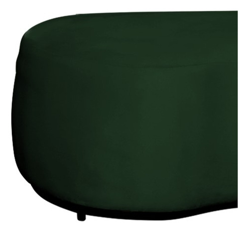 Puff Decorativo Beatriz Orgânico Veludo Verde