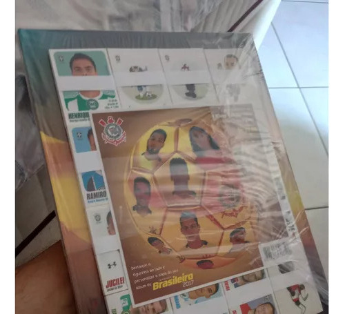 Álbum Camp. Brasileiro 2017 (c. Dura Corinthians) Completo ! (Usado)
