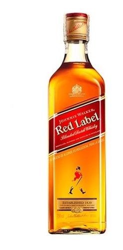 Whisky Johnnie Walker Red Label - mL a $233