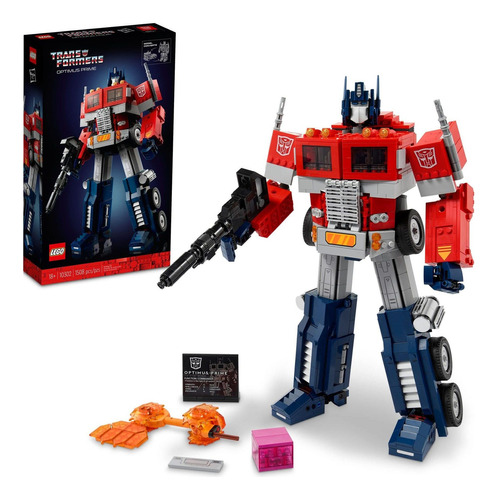 Juego De Construccion Lego Optimus Prime 10302 Para Adultos