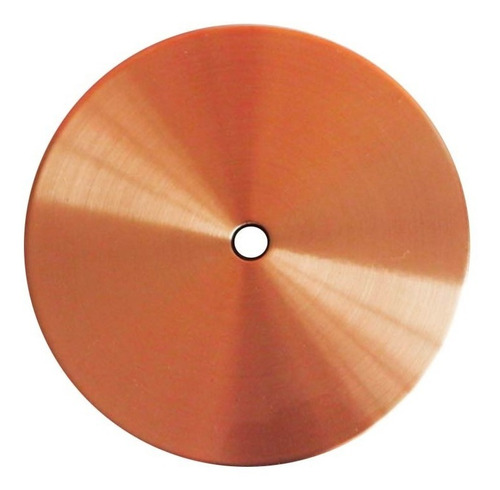 Imagem 2 de 5 de Canopla Cobre Para Lustre,luminária E Pendente