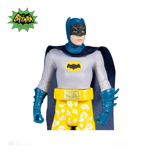 Adam West Batman Swim Shorts 1966 Mcfarlane Dc Comics (Usado)