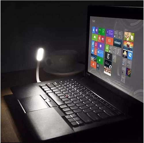 Imagen 2 de 10 de Lampara Luz Led Portatil Usb Flexible Carolinas Home