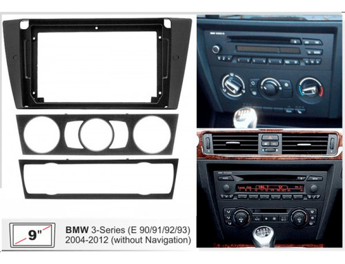 Marco Adaptador 9 Pulgadas Pantalla Bmw E90 Serie 3