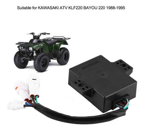 Démarreur électrique Pour Kawasaki Bayou 220 (1988-2002) Et Bayou 250 (2003-2011) - Compatible Références 21163-1130, 21163-1266...