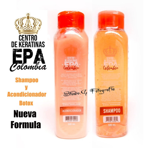 Shampoo Y Acondicionador Epa Colombia