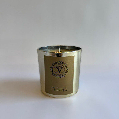 Imagen 3 de 4 de Vela De Soja Aromática Creme Brulee Vidrio 250ml