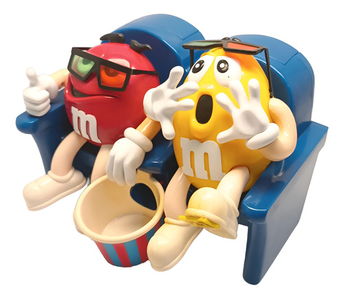 Dispenser M&m Mem At Movie 3d Cinema Sofá Raro Antigo (Usado)