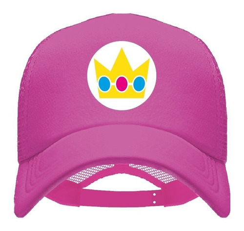 Gorra Princesa Peach Mario Bros