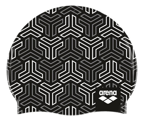 Arena Print 2 - Gorro De Natacion De Silicona Unisex Para Ad