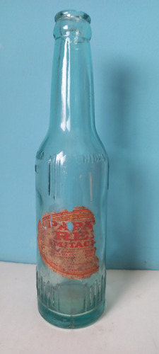 Botella Antigua Papaya Rex Ccu (Usado)