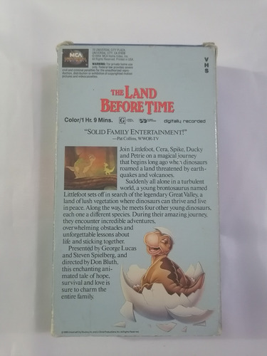 Pie Pequeño Pelicula Importada Formato Vhs 1996 Ingles (Usado)