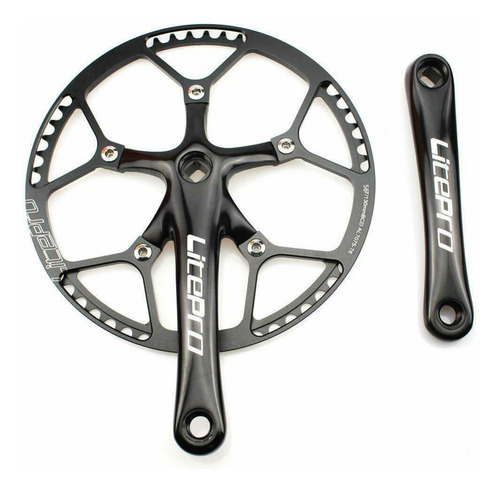 Cigüeñal Ultraligero Anillo De Cadena 130bcd Bicicleta 56t