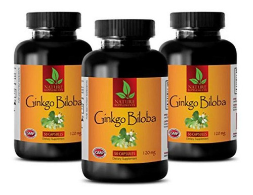 Vitaminas De La Memoria Cerebral - Ginkgo Biloba 120mg - Ex