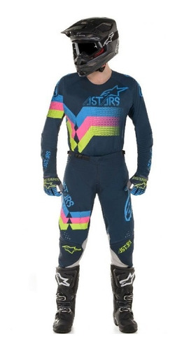 Conjunto Alpinestars Techstar Venom 2020 Mx Motocross Qpg