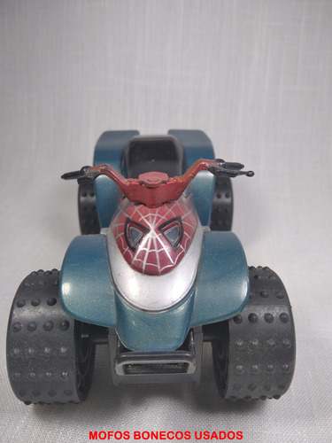 Moto Quadriciclo Homem Aranha Toy Biz 2002 - 16cm Ação (Usado)