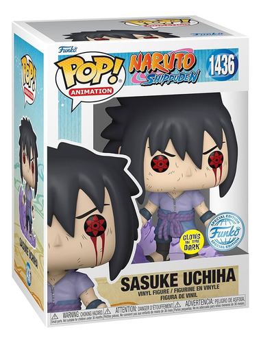 Funko Pop - Naruto Shippuden - Sasuke Uchiha (1436) Glow Sp