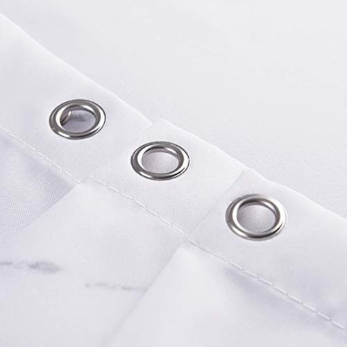 Qk Cortina Ducha Mármol Para Baño Impresión 3d Única