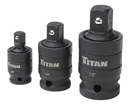 Titan Tools 16151 14 38 Y 12 Drive Pinfree Locking Impact Co