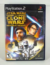 Comprar Star Wars The Clone Wars Republic Heroes Ps2 Mídia Física