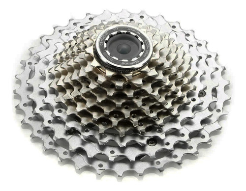 Casete Shimano Slx Cs-hg81 10v 11-34d Color gris Cantidad máxima de dientes 34 Cantidad mínima de dientes 11