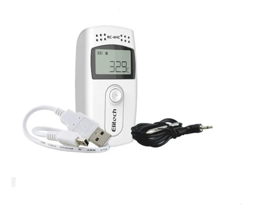 Data Logger Temperatura Humedad Cadena Frio Elitech Rc-4hc