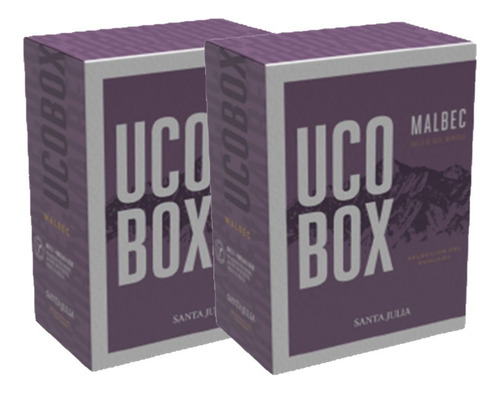 Santa Julia Uco Box Bag In Box X3 Litros - Vino Valle De Uco