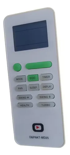 Control Remoto Aire Acondicionado Daewoo | MercadoLibre