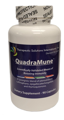 Suplemento Dietético Quadramune Immune Support Com Pterostil