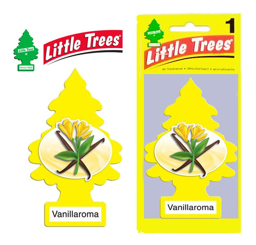 Imagem 1 de 2 de Aromatizante Automotivo Vanilla Aroma Little  Trees