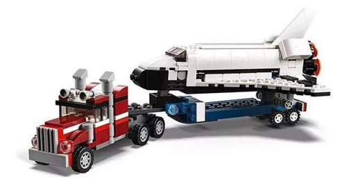 Kit De Construção Lego Creator 3 Em 1 Shuttle Transporter 31