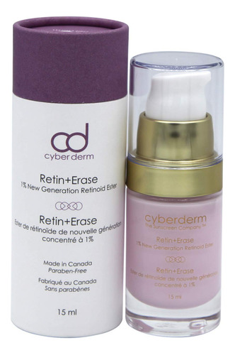 Cyberderm  Retin + Erase Tratamiento Retinoico Nocturno De 1