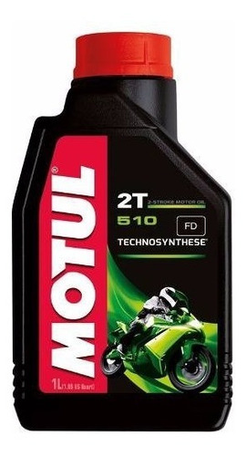 Aceite Motul 510 Mezcla 2t Semi Sintetico Obvio En Fas Motos