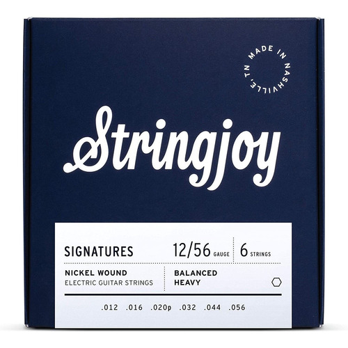 Cuerdas Para Guitarra Electrica - Stringjoy -  Gauge 12/56