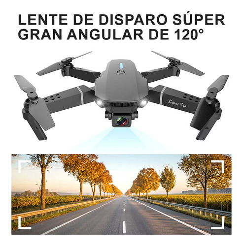 Dron Fpv Con Cámara 4k Wifi Profesional +2batería Recargable