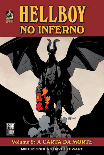 Hellboy no inferno - volume 02, de Mignola, Mike. Editora Edições Mythos Eireli, capa dura em português, 2018