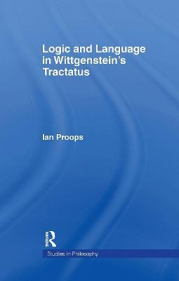 Libro Logic And Language In Wittgenstein's Tractatus - Ia...