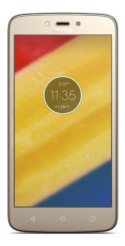  Moto C Plus 16 GB  oro fino 2 GB RAM