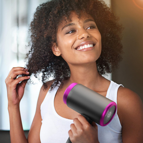 Prettrans Secador De Pelo Con Difusor, Potente Secador De Se