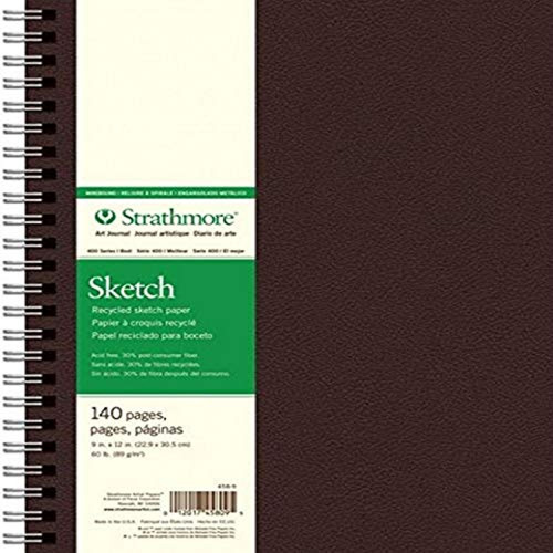 Sketchbook Strathmore 400 Series Sketch Black Sketch Book, 7