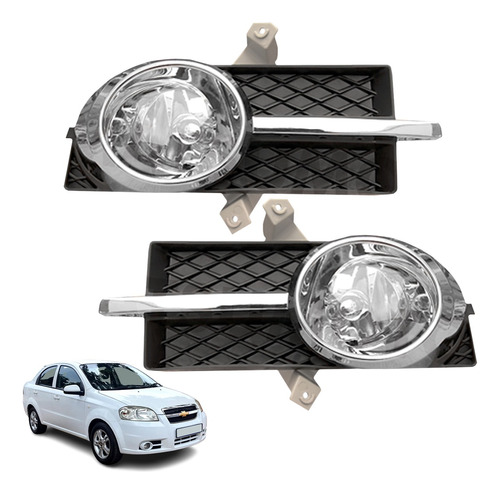 Kit Neblineros Para Chevrolet Aveo Sedan (2010 - 2020)