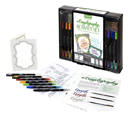 Lapices Para Pintar Vc Crayola Hand Lettering Art Set, Crayo