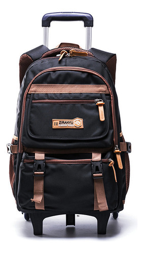 Mochila Escolar, Carrito Desmontable For Estudiantes De Sec